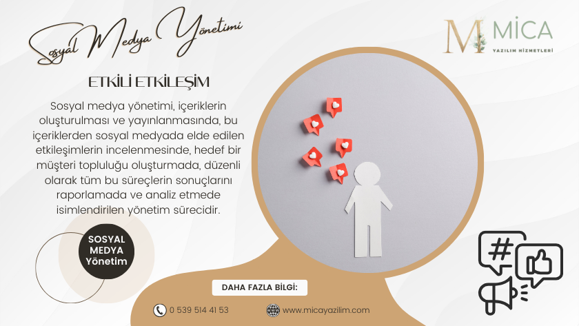 SOSYAL MEDYA YÖNETİMİ